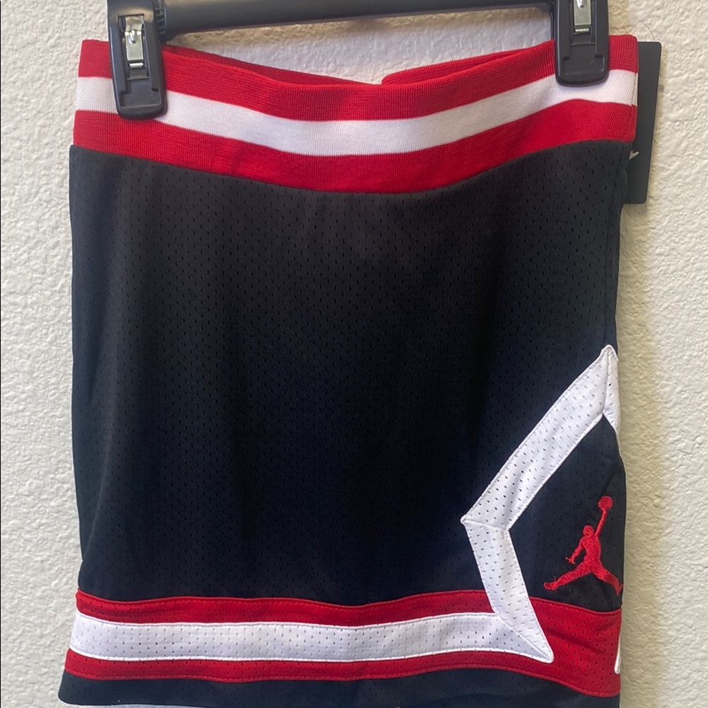 Black and Red Athletic Skirt